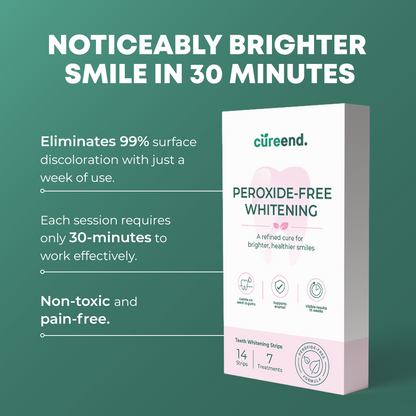 Peroxide-Free Whitening Strips (Checkout Deal)