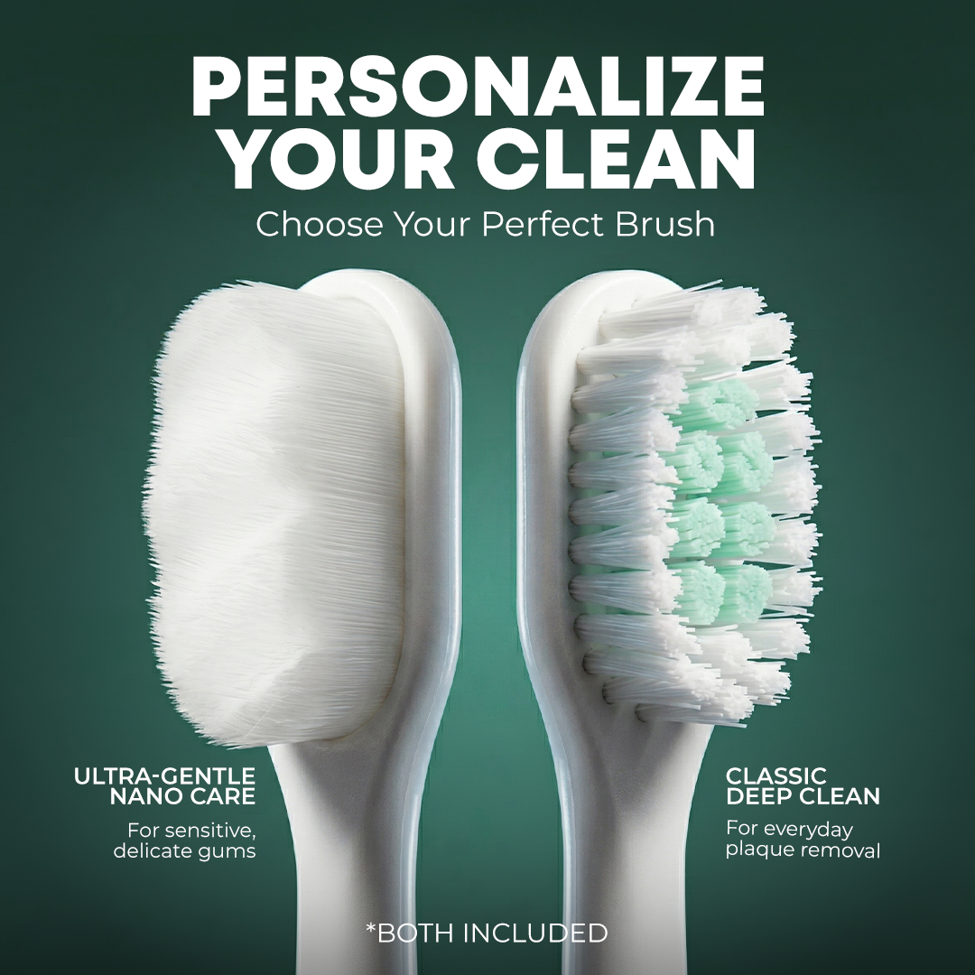 Têtes de brosse à dents interchangeables