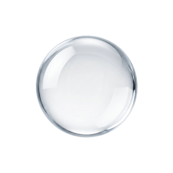 Purified water drop